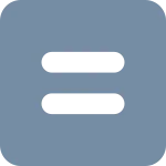 Bars Square S SVG Icon